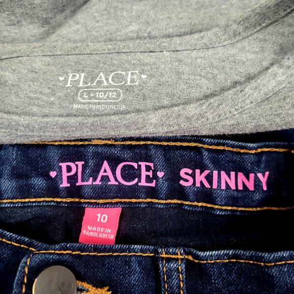 Children's Place Girls Long Sleeve Tee and Pants Size L‎ - Picture 4 of 7